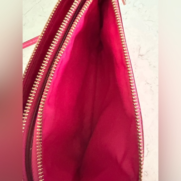 Coach dragon berry Pink Leather Crossbody Bag - Picture 6 of 7